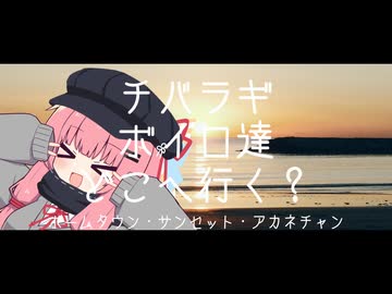 チバラギボイロ達どこへ行く？～ホームタウン・サンセット・アカネチャン～