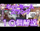 今さら人に聞けないネットのネタ解説その13【結月ゆかり×春日部つむぎ】