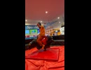牛vs乗りこなしたい30代男性　ロデオマン　下手くそ　苦手芸人　運動神経悪い芸人　アメトーク　愛知県　ラウンドワンスタジアム イーアス春日井店　スポッチャ　スポーツ　面白い　爆笑　落ちる　落下　馬乗り