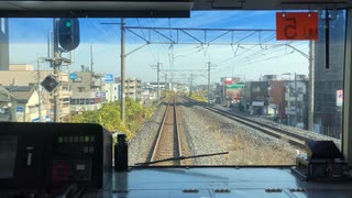 Train front view  Higashi Urawa → Koshigaya-Laketown【前面展望】JR東日本 武蔵野線　E231系　東浦和〜越谷レイクタウン□Dec.2024