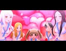 【デレステ】千佳 イヴ 志乃 聖 早耶 きゅん・きゅん・まっくす【セーラーミズギ セパレート】