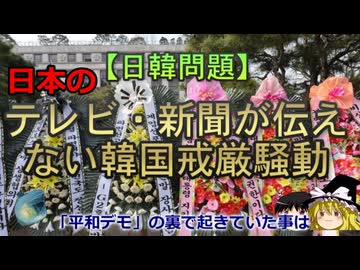 【ゆっくり解説】日本のテレビ・新聞が伝えない韓国戒厳騒動