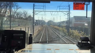 Train front view Koshigaya-Laketown → Shin-Yahashira  【カット多め前面展望】武蔵野線　E231系　越谷レイクタウン〜新八柱　□Dec.2024