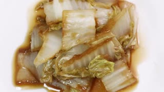 白菜のしょうが焼き（お弁当のスキマを埋めるもう一品）