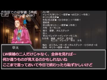 【ゆっくり人狼】　チート系主人公達の人狼　５日目　【14D猫】
