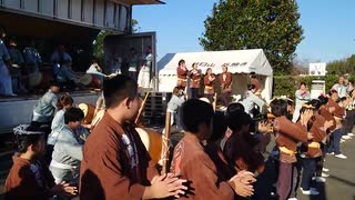2024 神栖市太田長照寺 おめこ祭り 鳴物披露