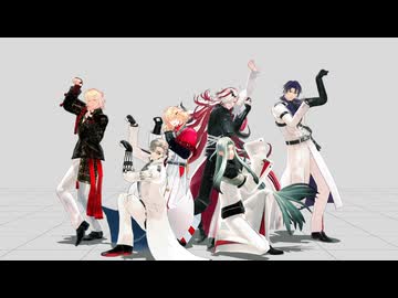 【MMD刀剣乱舞】エンヴィキャットウォーク【福岡一文字】