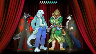【獣人四重唱】 ハッピーバースデーソング（Barbershop Swing Ver.）【UTAUカバー】