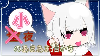 【ASMR】聖夜のあまあま指かき