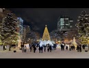 クリスマス・イブの夜 in Sapporo City - 2024年12月24日 (Full HD)