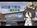 【Voicevox車載】#03_山口県下関市の唐戸市場で寿司を食べるツーリング
