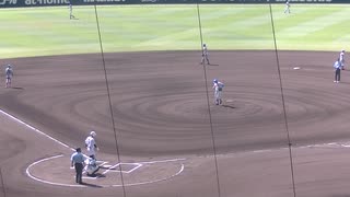 新潟産大付 多田大樹くんヒット！川口陽大くん犠打（2024年8月9日 甲子園1回戦 花咲徳栄 対 新潟産業大付）