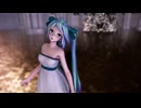 【MMD】 Silent Night 『キャミワンピMiku』