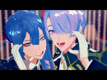 【にじさんじMMD】LADY CRAZY【弦月藤士郎/長尾景】