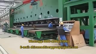 曲げ機能付き造船用板材圧延機