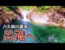【八久和源流釣り②】いざ呂滝！源流のヌシを釣り上げろ！！【三泊四日/Day3-Day4】
