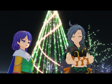 【東方MMD紙芝居】千亦と百々世のクリスマススイッチ