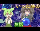 【実話】占いに行った時の話【ずんだもん・大江戸ちゃんこちゃん】