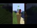 着地チャレンジで不正するやつWWW【マイクラ】 #マイクラ #マインクラフト