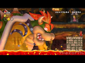 【転載チーTAS】TASさんがWiiマリで高速化チートを使って記録更新したそうです【New Super Mario Bros. Wii】