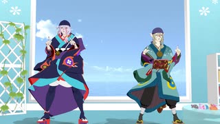 【MMDモノノ怪】薬売りさんとPOKÉDANCE！【本多友紀/ななひら】