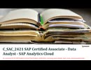 C_SAC_2421 Data Analyst - SAP Analytics Cloud Training Questions