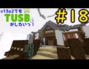 【Minecraft】v13α2でもTUSBがしたいっ！#18【VOICEVOX実況】
