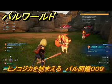 パルワールド ヒノコジカを捕まえる パル図鑑009 ＃62 【Palworld