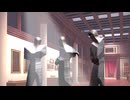 美術館で展示される空手部