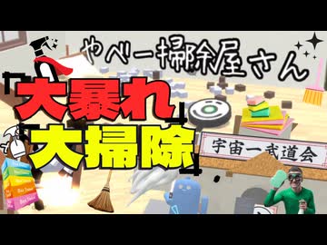 【断捨離】大暴れ掃除ロボットの年末大掃除～物理演算と３Dアクションの融合～【やべー掃除屋さん】