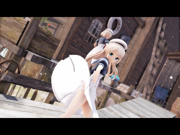 【MMD艦これ】ジャーヴィスちゃん（withジェーナスちゃん）【ラビットホール/Rabbit Hole/兎穴】