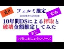 フェルミ推定 10年間DSによる搾取と破壊金額推定してみた 五百十八兆一千六百九十八億七千五百二十億円　#DSによる収奪 #DSによる略奪　#DSによる搾取