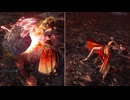 【無双OROCHI２ Ultimate】【リョナ】【阿国】【DLC衣装2】 岩石ドッジボール