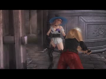 DOA5 投げられる ほのか 6 リョナ