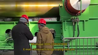 3ロール曲げ機  ベンディングロール 板厚1㎜～200㎜