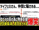【爆笑】「女だけの街を作りたいです！支援お願いします！」→その後に垢消ししてトンズラしてしまった模様www