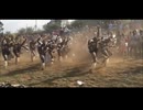 ズールー族、戦士の踊り　（男子編）