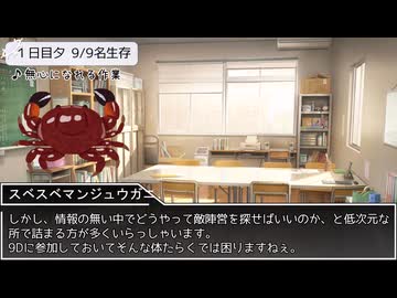 【ゆっくり人狼】観劇人狼①～破られた沈黙編～　２日目【9D】