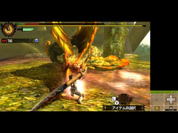 TAS モンスターハンター4G Part3