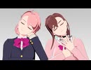 【MMD】ももちゃん＆アイラで『please please please』【ダンダダン】