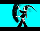 【MMD刀剣乱舞】ikTrailを減算にしたら、墨の軌跡になる