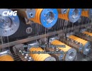 銅マルチワイヤー伸線機