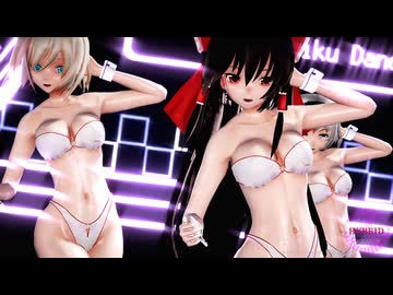 【東方MMD】東方の６人で「HYBRID」【2025年新春ＭＭＤ祭り】