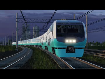 【Transport Fever 2】看板特急【前面展望】