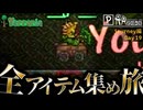 【全アイテム集め旅】敷かれたレールを踏み外せない作業動画 【テラリア】DAY19