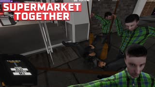 人類最後のスーパーで暴れ散らかす社員たち【Supermarket Together】