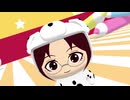 【進撃のMMD】わんこハンジでぴーなっつたべたいな【自作モデル】