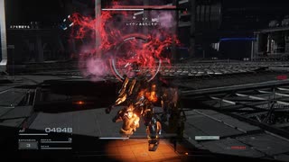 [AC6](アシストOFF,近接)  エアさんとパイルの練習してみた。「封鎖衛星制止」