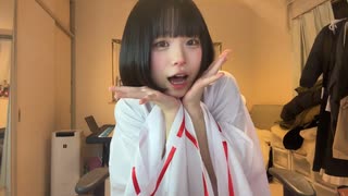 巫女姿で雑談するうなぁ 2024年12月