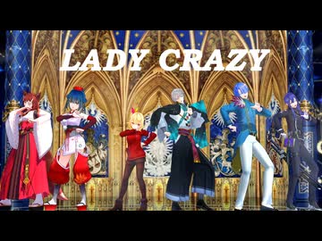 【にじさんじMMD】LADY CRAZY【おりひめばるつ】